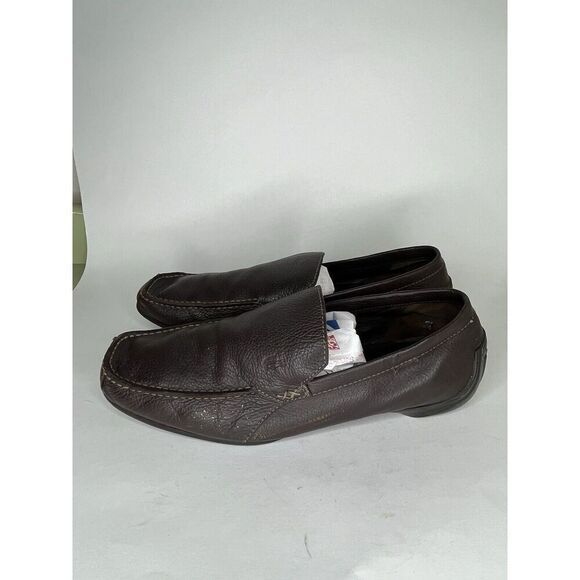Lacoste Brown Leather Casual Comfort Driving Loafers Shoes Men Size 13M US/46EU - Picture 11 of 13